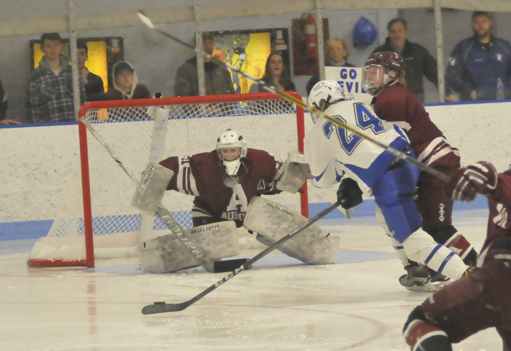 Auburn hockey vs. Ogdensburg Free Academy, NYSPHSAA regionals